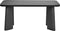 ATLIN - Eettafel - Zwart - 180 x 90 cm - MDF