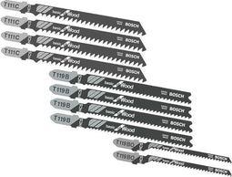 Bosch 10-delige decoupeerzaagbladenset Basic for Wood