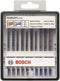 Bosch 10-delige Robust Line decoupeerzaagbladenset Wood and Metal T-schacht