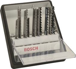 Bosch 10-delige Robust Line decoupeerzaagbladenset Wood Expert T-schacht