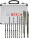 Bosch 2608578765 SDS-Plus 11-delige boor-/ beitelset
