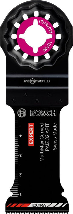 Bosch 2608900028 EXPERT StarlockPlus CoatedCarbide invalzaagblad PAIZ 32 APIT Carbide, Multimaterial, Curved-Tec 32 x 50 mm 1