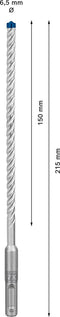 Bosch 2608900079 EXPERT Hamerboor SDS plus-7X 6,5x150x215mm