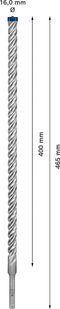 Bosch 2608900133 EXPERT Hamerboor SDS plus-7X 16x400x465mm