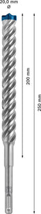 Bosch 2608900142 EXPERT Hamerboor SDS plus-7X 20x200x265mm