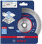 Bosch 2608900658 EXPERT X-LOCK Diamantschijf Hard Ceramic 125 x 22,23 x 1,4 x 10 mm