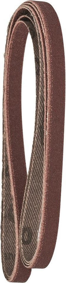 Bosch - 3-delige schuurbandenset voor Black & Decker Powerfile, rode kwaliteit 120, ongeperforeerd, gespannen
