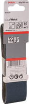 Bosch - 3-delige schuurbandset 40 x 305 mm - 80