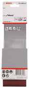 Bosch - 3-delige schuurbandset 75 x 480 mm - 60; 80; 100