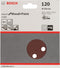 Bosch - 5-delige schuurbladenset 125 mm, 120