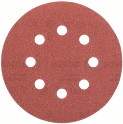 Bosch 5-delige schuurbladset voor excenterschuurmachines 125 mm - korrel 180