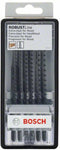 Bosch 6-delige Robust Line decoupeerzaagbladenset Wood Expert T-schacht