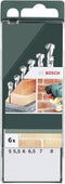 Bosch - 6-delige steenborenset