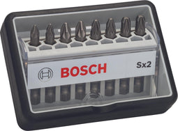 Bosch - 8-delige Robust Line bitset Sx Extra Hard 49 mm, 8-delig