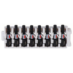Bosch Accessories 2608522380 2608522380 Schroefbitset Impact Control, 8-delig, met T20, 25 mm 25 mm