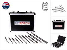Bosch Accessories 2608579916 Plus-3 Beton-spiraalboren set 11-delig