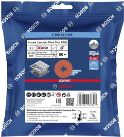 Bosch Accessories 2608621809 Fiberschijf Ø 125 mm Korrelgrootte: 60 5 stuk(s)