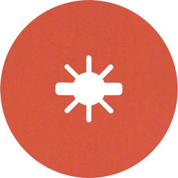 Bosch Accessories 2608621826 Fiberschijf Ø 125 mm Korrelgrootte: 80 25 stuk(s)