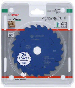 Bosch Accessories 2608644499 Cirkelzaagblad 140 x 20 mm Aantal tanden: 24 1 stuk(s)
