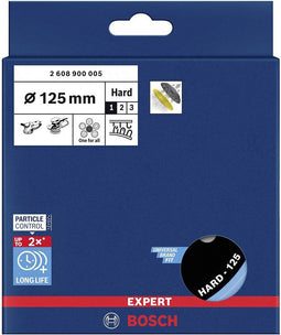 Bosch Accessories 2608900005 EXPERT Multihole (Expert Multiloch) universele steunschijf, 125 mm, hard Diameter 125 mm