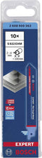 Bosch Accessories 2608900362 Expert 'Thin Tough Metal' S 922 EHM reciprozaagblad, 10 stuks Zaagbladlengte 150 mm 10 stu