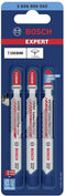 Bosch Accessories 2608900565 Expert 'Carbon Fiber Clean' T 108 BHM decoupeerzaagblad, 3 stuks 3 stuk(s)