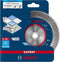 Bosch Accessories 2608900655 EXPERT HardCeramic Diamanten doorslijpschijf Diameter 125 mm Boordiameter 22.23 mm Steen,