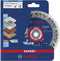Bosch Accessories 2608900660 EXPERT MultiMaterial Diamanten doorslijpschijf Diameter 125 mm Boordiameter 22.23 mm Steen