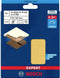 Bosch Accessories 2608901668 Schuurpapier voor vlakschuurmachine Korrelgrootte 60, 120, 180 (l x b) 107 mm x 115 mm 1 set(s)