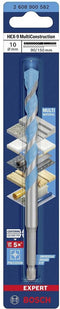 Bosch Accessories EXPERT HEX-9 2608900582 Multifunctionele boor 1 stuks 10 mm Gezamenlijke lengte 150 mm Zeskant schach