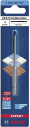 Bosch Accessories EXPERT HEX-9 HardCeramic 2608900587 Tegelboor 1 stuks 3 mm Gezamenlijke lengte 90 mm Zeskant schacht