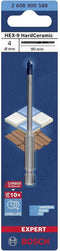 Bosch Accessories EXPERT HEX-9 HardCeramic 2608900588 Tegelboor 1 stuks 4 mm Gezamenlijke lengte 90 mm Zeskant schacht