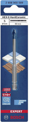 Bosch Accessories EXPERT HEX-9 HardCeramic 2608900589 Tegelboor 1 stuks 5 mm Gezamenlijke lengte 90 mm Zeskant schacht