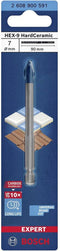 Bosch Accessories EXPERT HEX-9 HardCeramic 2608900591 Tegelboor 1 stuks 7 mm Gezamenlijke lengte 90 mm Zeskant schacht