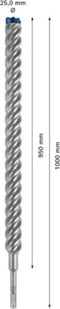 Bosch Accessories EXPERT SDS plus-7X 2608900153 Hamerboor 1 stuks 25.00 mm Gezamenlijke lengte 1000 mm SDS-Plus 1 stuk(