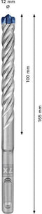 Bosch Accessories EXPERT SDS plus-7X 2608900173 Hamerboor 10-delig 12.00 mm Gezamenlijke lengte 165 mm SDS-Plus 10 stuk