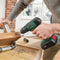 Bosch accuboormachine met klopfunctie + decoupeerzaag Toolkit UniversalImpact 18V (2 accu’s)