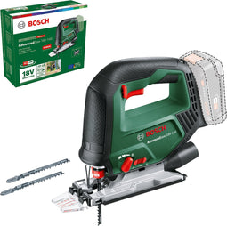 Bosch AdvancedSaw 18V-140 - Accudecoupeerzaag - Inclusief 3x zaagblad (T144D) - Cut control - Beschermingsschoen - Stofkap - Anti-splinterplaat - Exclusief lader en 18 V Li-Ion accu
