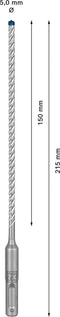 Bosch Betonboor SDS X5L diameter 5 x 150/210mm