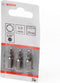 Bosch - BIT 1/4XH-TORS/IS 2.5 /3 - 3 stuks