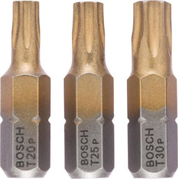 Bosch bitset tinmax - T20; T25; T30; 25 mm