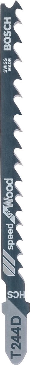 Bosch Decoupeerzaagblad HCS - T 244 D Speed for Wood
