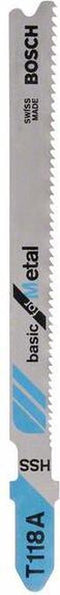 Bosch - Decoupeerzaagblad T 118 A Basic for Metal - 3 stuks