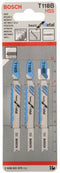 Bosch - Decoupeerzaagblad T 118 B Basic for Metal - 3 stuks