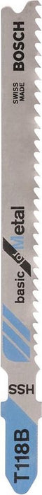 Bosch - Decoupeerzaagblad T 118 B Basic for Metal - 3 stuks