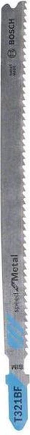 Bosch - Decoupeerzaagblad T 321 BF Speed for Metal - 3 stuks