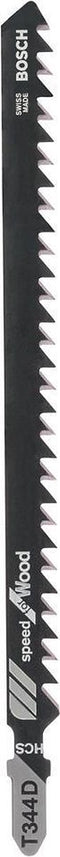 Bosch - Decoupeerzaagblad T 344 D Speed for Wood