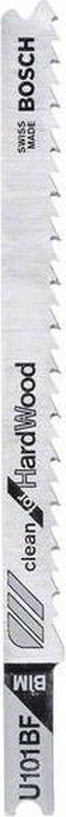 Bosch - Decoupeerzaagblad U 101 BF Clean for Hard Wood - 3 stuks
