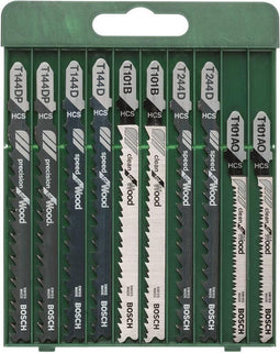 Bosch Decoupeerzaagbladen - 10-delige set - Voor zagen in hout