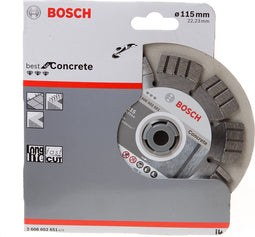 Bosch - Diamantdoorslijpschijf Best for Concrete 115 x 22,23 x 2,2 x 12 mm